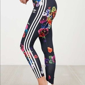 ADIDAS ORIGINALS FLORAL PRINT LEGGINGS